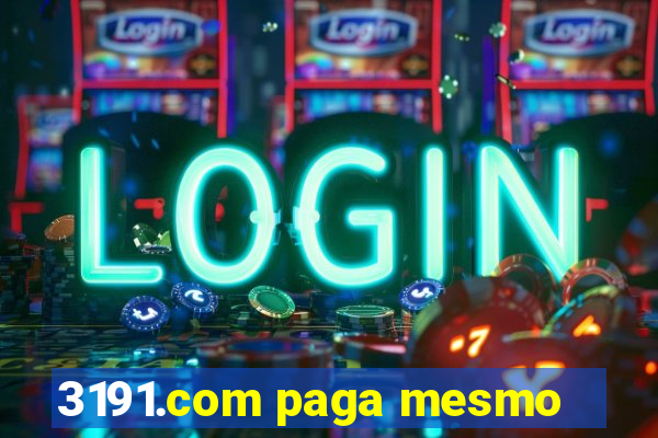 3191.com paga mesmo